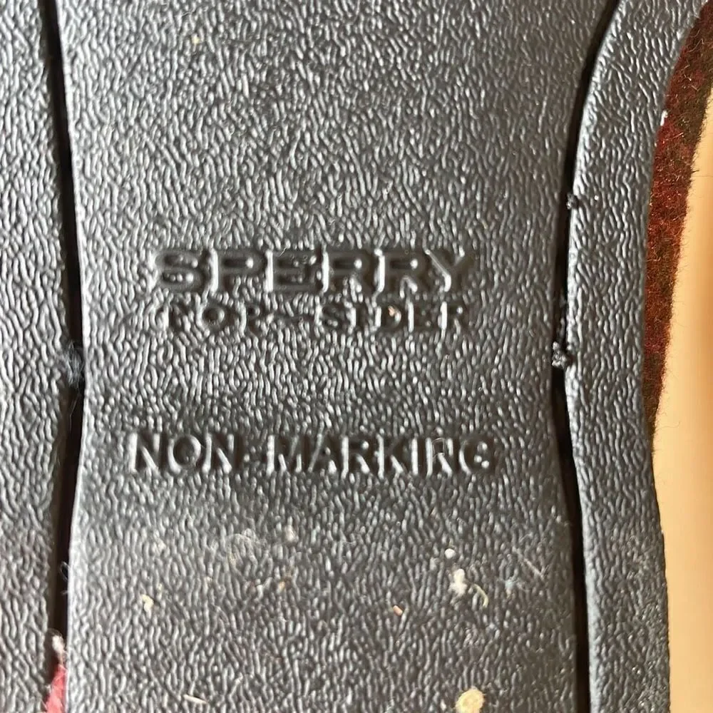 Sperry‎ Boat Shoes A/O Seacycled Shearling Wool Mens Size 9.5 New